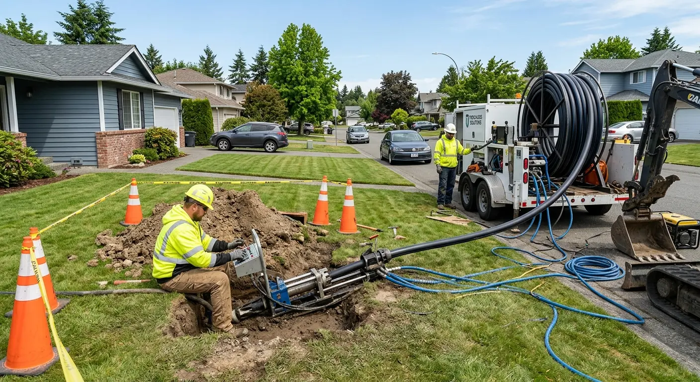 Sewer Line Repair in Steiner Ranch, TX